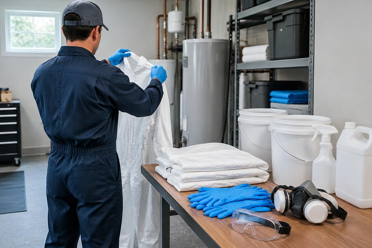 Sewage Cleanup restoration scenario